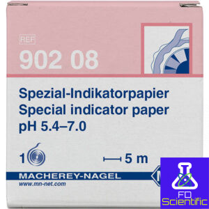 Special indicator paper pH 5.4–7.0, reel