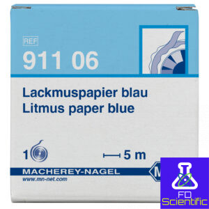 Qualitative pH test paper Litmus paper blue, pH: 8.0–5.0