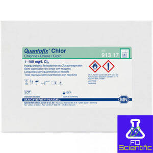 Semi-quantitative test strips QUANTOFIX Chlorine