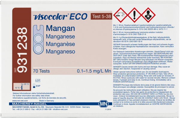 VISOCOLOR ECO Manganese Refill Packs
