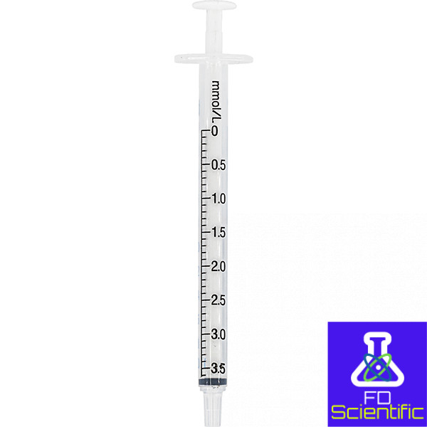 Titration syringe for VISOCOLOR HE Total Hardness H20 F