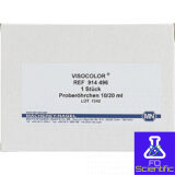 Sample tube with 10/20 mL marking for VISOCOLOR ECO