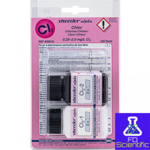 Colorimetric test kit VISOCOLOR alpha Chlorine