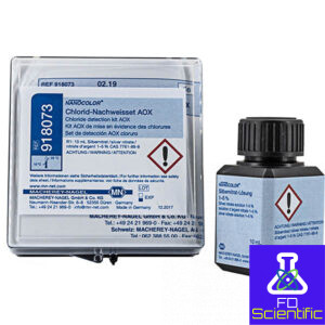 Chloride-detection set for NANOCOLOR AOX 3