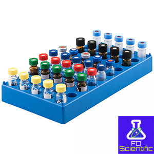 Vial racks and containers