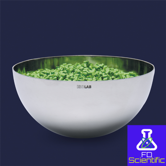EVAPORATING DISHES - stainless steel - round base