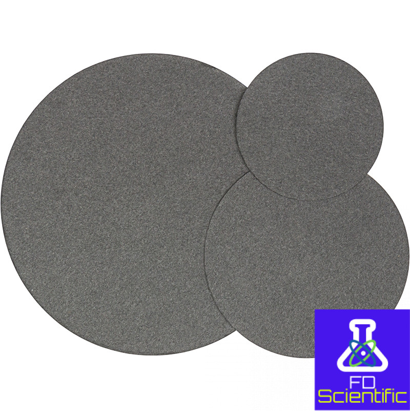 filter paper circles dark